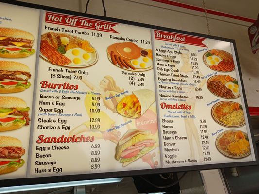 Connal’s Burgers Salads & Subs menu 4