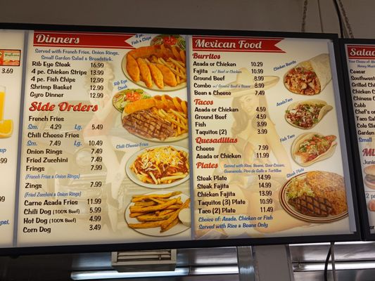 Connal’s Burgers Salads & Subs menu 6